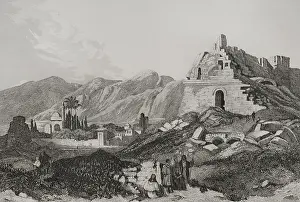 Aubert: Miletus. Engraving by Aubert