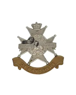 Positioned: Military Badge