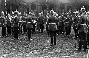 100th: Military ceremony, 1911