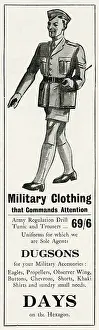 Commands: Military Clothing advertisement
