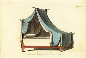 Regency Era: Military couch bed, 1811