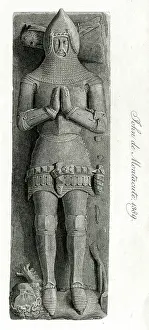 Montacute: MILITARY EFFIGY C14
