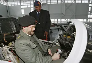 Attache: Military equipment on display