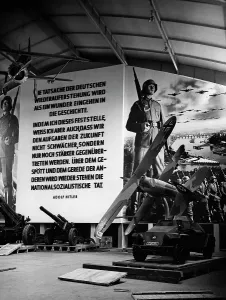 Rearmament: Military exhibition Give me four years time, 1937