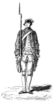 Gravelot: military, France, infantry, exercise, method