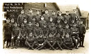 Ambulance: Military Group Photo 94th Field Ambulance R.A.M.C