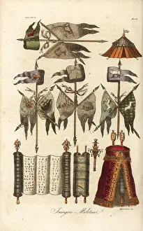 Menorah: Military insignia of the ancient Hebrews