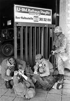 Detainee: US military maneuver in Berlin subway