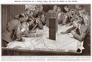 Privates: Military Manoeuvres on a Dining Table