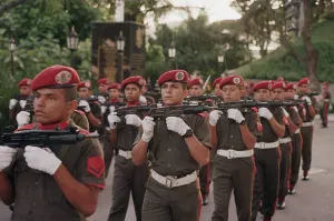 Caracas: Military men of Venezuela