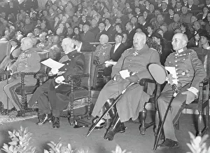 Schroeder: Military officers at the founding ceremony