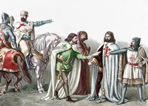 Santiago: Military Orders: From left to right: Knights Templar, Alcant