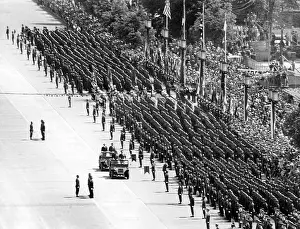 Mustered: US military parade in Berlin