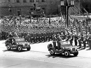 Mustered: US military parade in Berlin