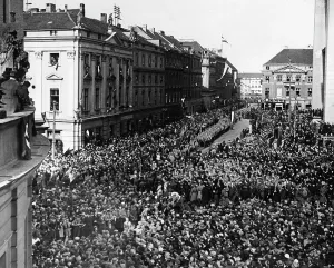Confluence: Military parade on the Day of Potsdam, 1933