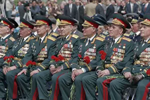 Grandstands: Military parade of Moscow garrison units