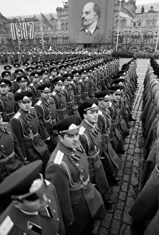 Academies: Military parade on October Revolution Day