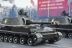 40th: Military parade in Red Square, 1985