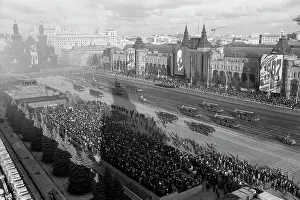 Military parade on Red Square