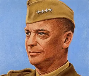 Eisenhower: Military portrait of Dwight D. Eisenhower