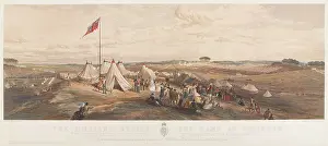 Souvenirs: The military review - the camp at Chobham