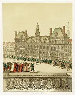 Gardes: Military review, Paris