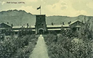 Quetta: Military staff college, Quetta, Balochistan, British India