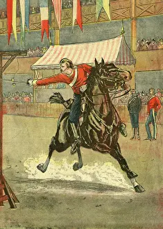 Gallop: The Military Tournament, cutting the lemon