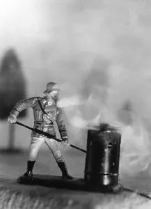 Cheer: Military toy figure, 1939