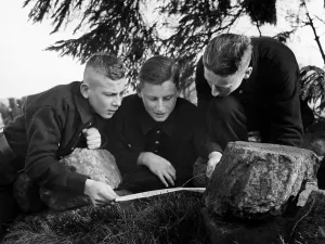 Selected: Military training camp in Westerwald, 1943