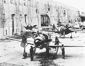 Oschersleben: Military - U.S. army - WW2 - Germany