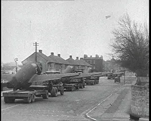 Warplanes: Military Vehicles Transporting Warplanes On