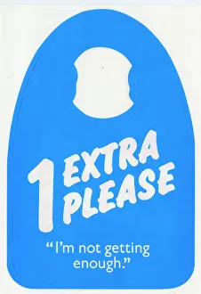 Milkman: Milk order tag -- 1 Extra Please