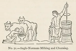 Churning: MILKING & CHURNING