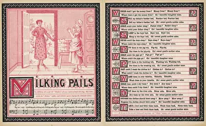 Pails: Milking pails, words and music