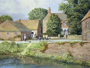 Burnham: Milking Time, Burnham Overy, Norfolk