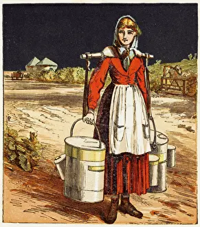 Churns: MILKMAID, 1867