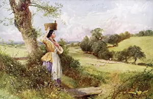 C1860: MILKMAID, ENGLAND C1860