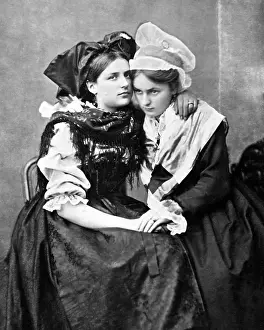 Milkmaids: Two milkmaids, Belgium