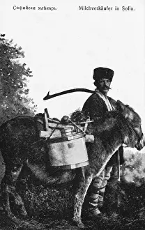 Yolk: Milkman with his Donkey - Sofia, Bulgaria