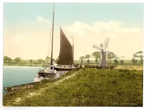 Horning: Mill, Horning Village, England