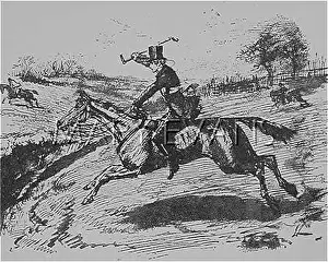 Gallopping: MILLAIS/LEECH/HUNTING