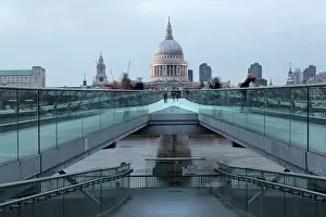 Caro: Millenium Bridge and St Paul's Cathedral, London, UK