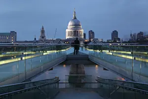 Caro: Millenium Bridge and St Paul's Cathedral, London, UK