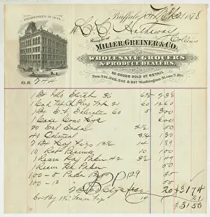 Produce: Miller, Greiner & Co