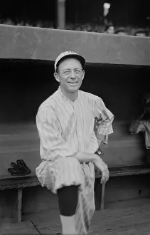Huggins: Miller Huggins as the manager of the New York