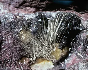 Fibre: Millerite