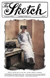 Leveson: Millicent, Duchess of Sutherland as a nurse during WWI