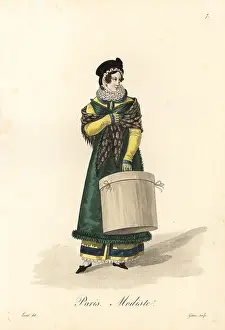 Tradeswomen: Milliner, Paris, early 19th century