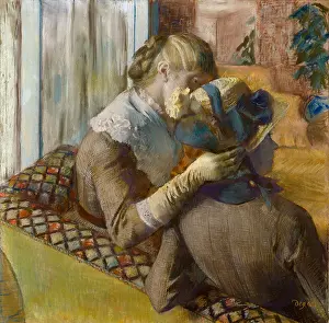 Milliners: At the Milliners, by Degas